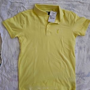 Next Direct Boys yellow polo shirt. Size 9 brand new.